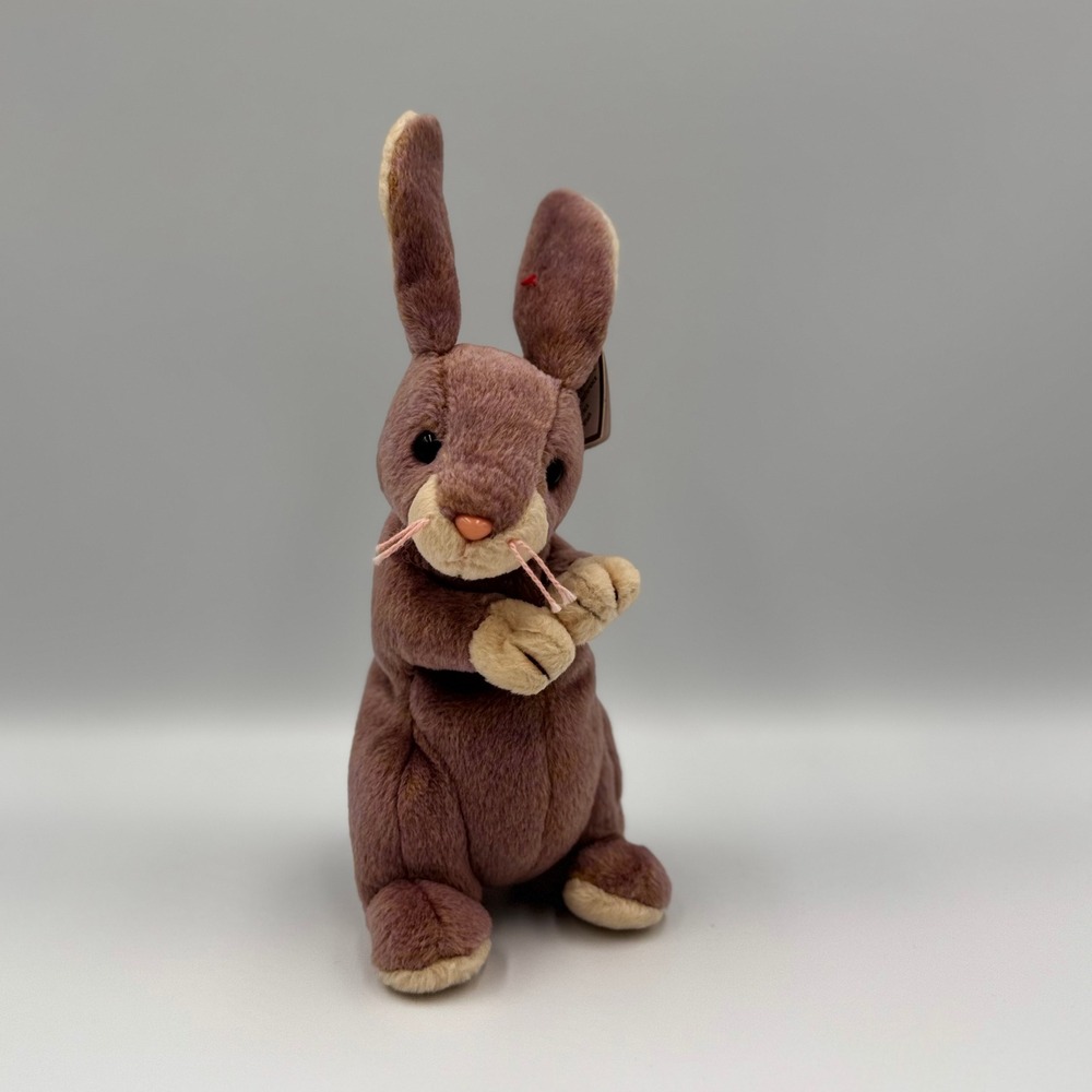 TY Beanie Baby -‎ SPRINGY the Bunny (8 inch) - MWMTs Stuffed Animal Toy